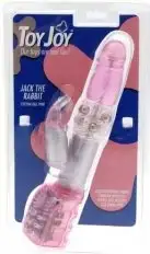 Вибратор гелевый JACK THE RABBIT PINK photo 4