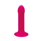 Двошаровий ділдо з вібрацією Adrien Lastic Hitsens 2 Pink, відмінно для страпона, макс діаметр 4 см photo 1