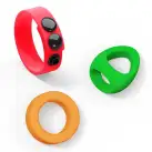 Набір яскравих ерекційних кілець Love to Love NEON RING KIT photo 1