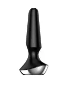 Анальна смарт-вібропробка Satisfyer Plug-ilicious 2 Black photo 1