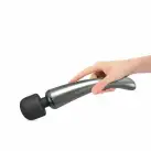 Потужний вібромасажер Dorcel Megawand Chrome Silver який перезаряджається, 160 режимів photo 2