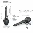 Автоматический анальный душ-вибратор Dorcel Douche Mate Pro photo 2