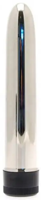 Вибратор RETRO SLIMLINE SILVER photo 1