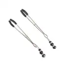 Затискач для сосків Art of Sex - Nipple Clamps Lovely Black photo 1