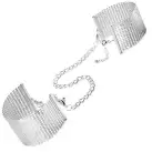 Наручники Bijoux Indiscrets Desir Metallique Handcuffs - Silver, металеві, стильні браслети photo 1