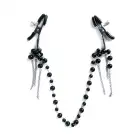 Затискач для сосків Art of Sex - Nipple clamps Afina Black photo 1