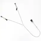 Затискач для сосків та клітора Art of Sex - Nipple and clit clamps Black Pearl photo 1