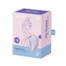 Вакуумний кліторальний стимулятор із вібрацією Satisfyer Pearl Diver Violet photo 5