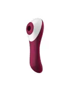 Вакуумный стимулятор с вибрацией Satisfyer Dual Crush Wine Red photo 1