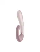 Смарт вібратор кролик із підігрівом Satisfyer Heat Wave Mauve photo 1