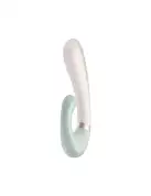 Смарт вібратор-кролик із підігрівом Satisfyer Heat Wave Mint photo 1