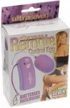 Виброяйцо ULTRASEVEN REMOTE CONTROLE EGG photo 4