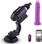 Міні секс-машина Hismith Mini Capsule Sex-Machine with Strong Suction APP, дуже потужна, перезаряджа photo 1