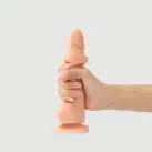 Реалистичный фаллоимитатор Strap-On-Me Sliding Skin Realistic Dildo Vanille - M, эффект подвижной  photo 1