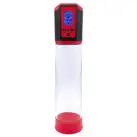 Автоматична вакуумна помпа Men Powerup Passion Pump Red, LED-табло, перезаряджувана, 8 режимів photo 1
