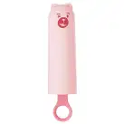 Вібратор CuteVibe Teddy Pink (Black Dildo), реалістичний вібратор під виглядом морозива photo 1