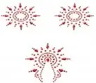 Комплект украшений PETITS JOUJOUX GLORIA RED photo 1