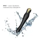 Смартвібратор-пульсатор Zalo — King Obsidian Black, кристал Swarovski photo 6