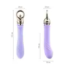 Вібратор для точки G із підігрівом Zalo Sweet Magic - Courage Fantasy Violet photo 2