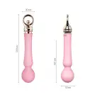 Вібромасажер із підігрівом Zalo Sweet Magic - Confidence Wand Fairy Pink photo 2