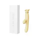 Пульсатор-вібратор із вакуумною стимуляцією клітора Zalo - ROSE Thruster Lemon Yellow photo 8