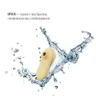 Набір 2в1 Zalo — UNICORN Yellow, віброяйце + вакуумний стимулятор photo 4