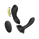 Смарт-вібратор у трусики Zalo - AYA Obsidian Black, насадка та пульт ДК photo 1