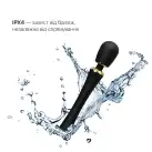 Вибромассажер с насадками Zalo — Kyro Wand Obsidian Black photo 5