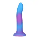 Фалоімітатор, що світиться в темряві, ADDICTION Rave 8″ Glow in the Dark Dildo Blue Purple, 20,3 см photo 1
