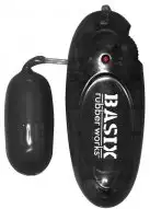 Виброяйцо BASIX JELLY EGG BLACK photo 1