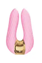 Вібратор для клітора Shunga Aiko Light Pink, гнучкі кінчики photo 1