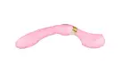 Вібромасажер Shunga Zoa Light Pink, двосторонній photo 1