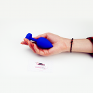 Велика анальна пробка з вібрацією Gplug Ocean Blue photo 5