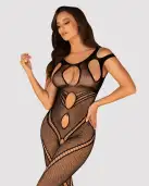 Бодистокинг Obsessive Bodystocking G322 S/M/L, фантасмагорически-силуэтный крой photo 1
