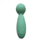 Мінівібромасажер Wooomy Smally Mini Wand Turquoise photo 1