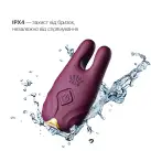 Смарт-вибратор для груди Zalo - Nave Velvet Purple, пульт ДУ, работа через приложение photo 5