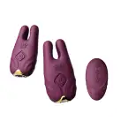 Смарт-вибратор для груди Zalo - Nave Velvet Purple, пульт ДУ, работа через приложение photo 1