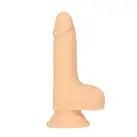 Фалоімітатор-пульсатор Naked Addiction 6.5″ Thrusting Dong With Remote, рухи вперед-назад, пульт ДК photo 1