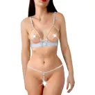 Сексуальний набір білизни Art of Sex - Sweet Angel, розмір XS-M, колір білий photo 1