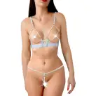 Сексуальний набір білизни Art of Sex - Sweet Angel, розмір L-2XL, колір білий photo 1