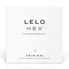 Презервативи LELO HEX Condoms Original 3 Pack, тонкі та суперміцні photo 1
