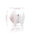 Вібратор для клітора Mystim Heart´s Desire White, 8 режимів, дуже потужний photo 5