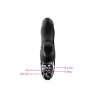 Вібратор-кролик з електростимуляцією Mystim Hop Hop Bob Black Edition photo 5