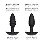 Анальная пробка Dorcel SPIRAL PLUG, диаметр 3 см, силикон photo 4