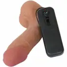 Вібратор CyberSkin Vibrating Cyber Cock with Balls, 18,42х4,3 см photo 6