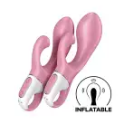 Вібратор-кролик надувний Satisfyer Air Pump Bunny 2 photo 1