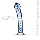 Скляний дилдо Gildo Glass Dildo No. 4, для точки G та простати photo 2