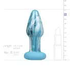 Скляна анальна пробка Gildo Ocean Curl, макс. діаметр 4 см photo 3