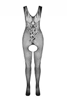 Бодистокинг с крыльями Passion BS098 One Size, black, средняя сетка, открытый доступ photo 3