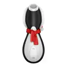 Вакуумний кліторальний стимулятор Satisfyer Penguin Holiday Edition, у шапочці та шарфі photo 2